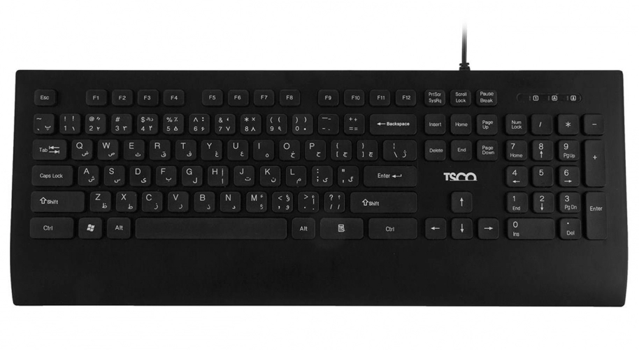  کیبورد تسکو مدل TK 8028 با حروف فارسی 