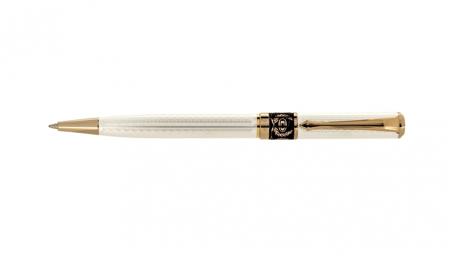 خودکار ایپلمات مدل Schmidts طرح سفید صدفی خودکار ایپلمات مدل Schmidts طرح سفید صدفی