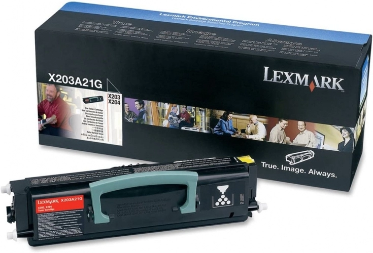 کارتریج لیزری مشکی لکسمارک مدل X203A21G کارتریج لیزری مشکی لکسمارک مدل X203A21G