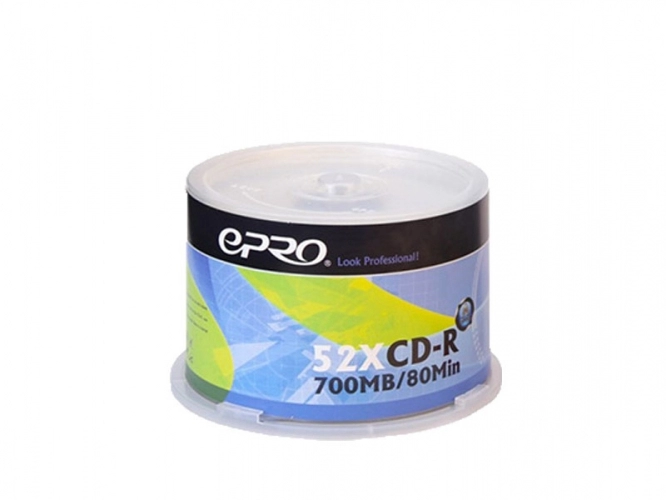 سی دی خام اپرو 52x بسته 50 عددی سی دی خام اپرو 52x بسته 50 عددی