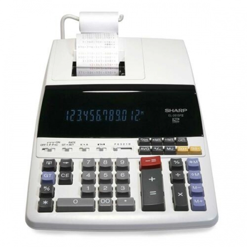 ماشین حساب با چاپگر شارپ مدل EL-2615PIII ماشین حساب با چاپگر شارپ مدل EL-2615PIII