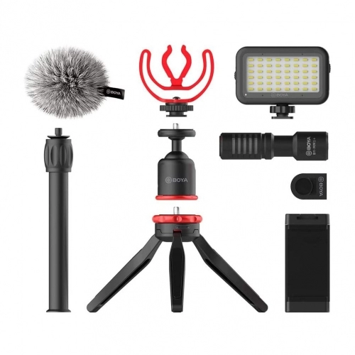 کیت صدابرداری حرافه ای موبایل بویا مدل BY-VG350 کیت صدابرداری حرافه ای موبایل بویا مدل BY-VG350