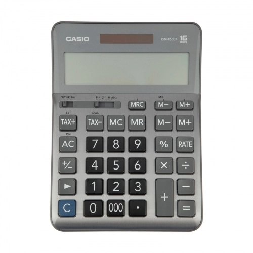 ماشین حساب کاسیو مدل DM-1600F ماشین حساب کاسیو مدل DM-1600F