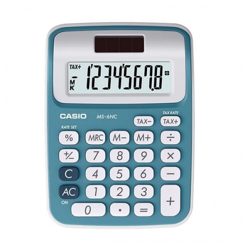 ماشین حساب کاسیو مدل MS-6NC ماشین حساب کاسیو مدل MS-6NC