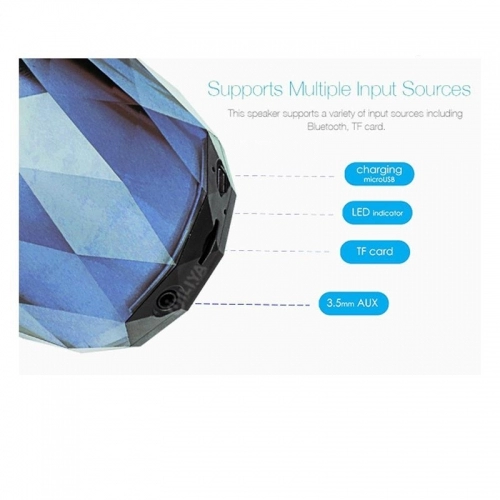 خرید و قیمت اسپيکر بلوتوثی قابل حمل کريستالی فندا مدل F_D W8