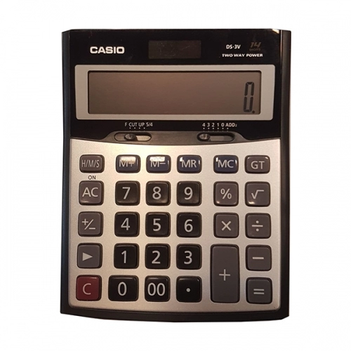 ماشین حساب کاسیو مدل DS-3V-W ماشین حساب کاسیو مدل DS-3V-W