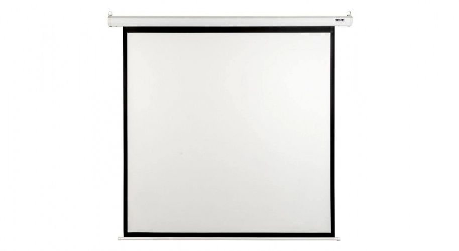 پرده نمایش برقی پروژکتور اسکوپ پارچه عالی سایز 250x 250 سانتی متر پرده نمایش برقی پروژکتور اسکوپ پارچه عالی سایز 250x 250 سانتی متر