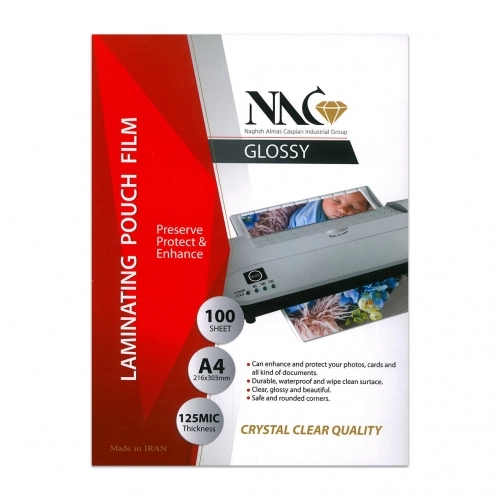 طلق پرس ان ای سی 125 میکرون سایز A4 بسته 100 عددی طلق پرس ان ای سی 125 میکرون سایز A4 بسته 100 عددی