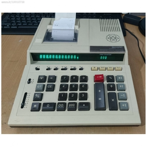 ماشین حساب با چاپگر شارپ مدل CS-2186 ماشین حساب با چاپگر شارپ مدل CS-2186