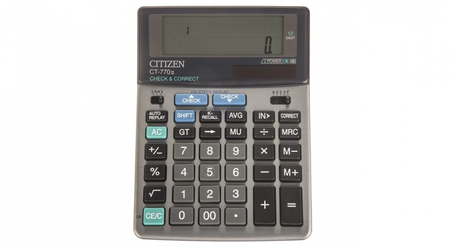 ماشین حساب سیتیزن مدل CT-770II ماشین حساب سیتیزن مدل CT-770II