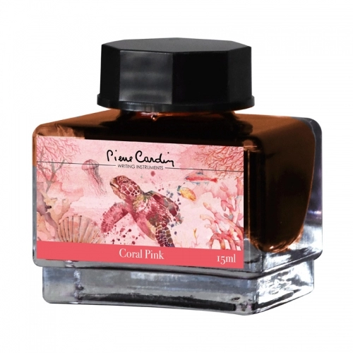 جوهر خودنویس پیرکاردین Coral Pink رنگ صورتی مرجانی جوهر خودنویس پیرکاردین Coral Pink رنگ صورتی مرجانی