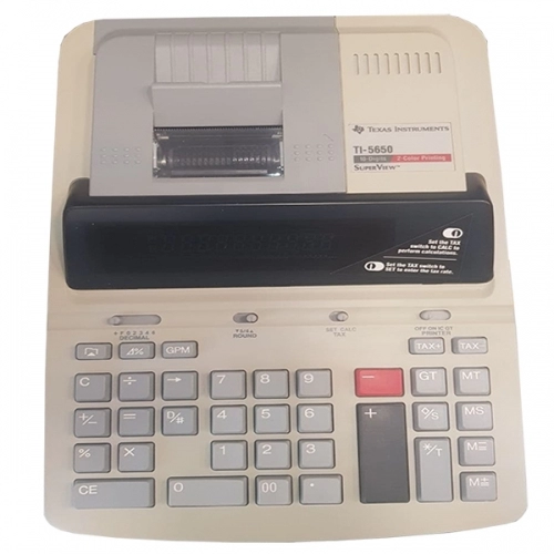 ماشین حساب تگزاس اینسترومنتس مدل TI-5650 ماشین حساب تگزاس اینسترومنتس مدل TI-5650