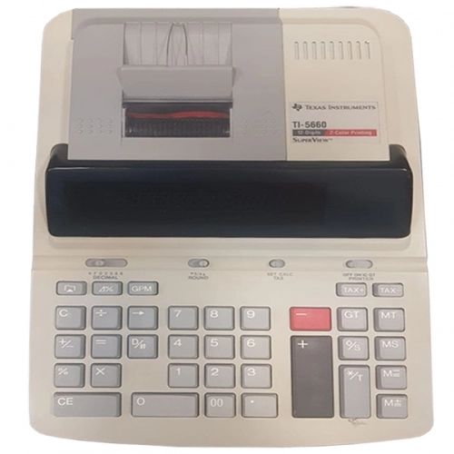 ماشین حساب تگزاس اینسترومنتس مدل TI-5660 ماشین حساب تگزاس اینسترومنتس مدل TI-5660