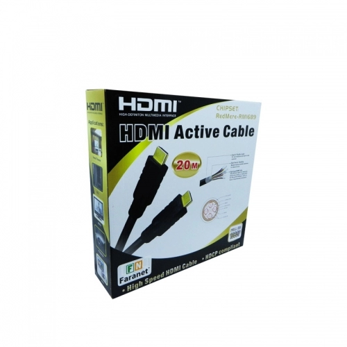 کابل HDMI فرانت مدل FN-HCB200 به طول 20 متر کابل HDMI فرانت مدل FN-HCB200 به طول 20 متر