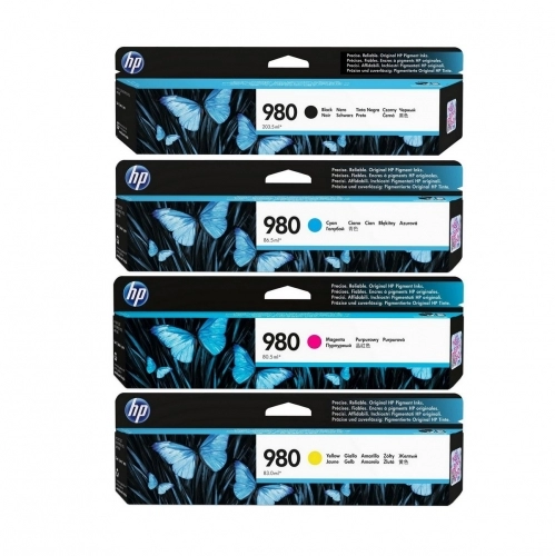 کیت کارتریج چهار رنگ اچ پی مدل 980 کیت کارتریج چهار رنگ اچ پی مدل 980