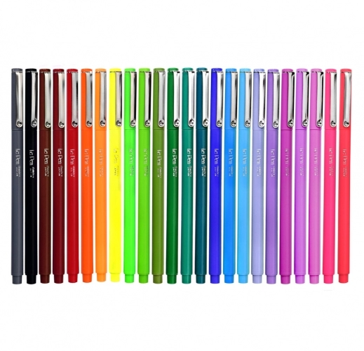 روان نویس نوک نمدی یوشیدا مدل LePen بسته 24 عددی