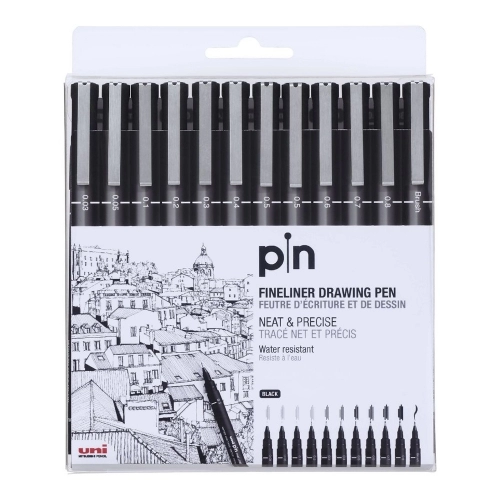 راپید یکبار مصرف یونی بال مدل fineliner raphid مجموعه 12 عددی راپید یکبار مصرف یونی بال مدل fineliner raphid مجموعه 12 عددی