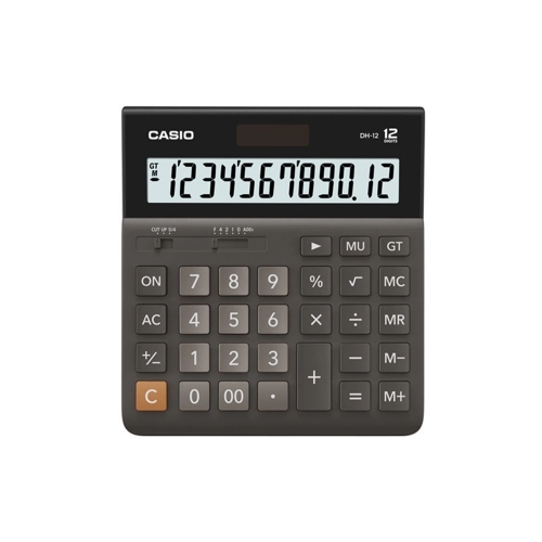 ماشین حساب کاسیو مدل DH-12-BK ماشین حساب کاسیو مدل DH-12-BK