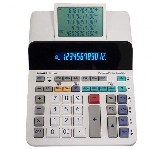 ماشین حساب شارپ مدل EL-1901 ماشین حساب شارپ مدل EL-1901