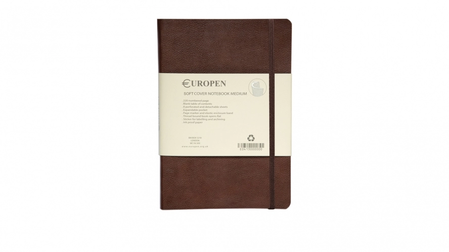 دفتر یادداشت یوروپن مدل Soft Cover Medium دفتر یادداشت یوروپن مدل Soft Cover Medium