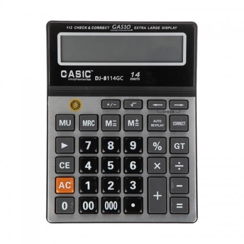 ماشین حساب کاسیو مدل DJ-8114GC ماشین حساب کاسیو مدل DJ-8114GC