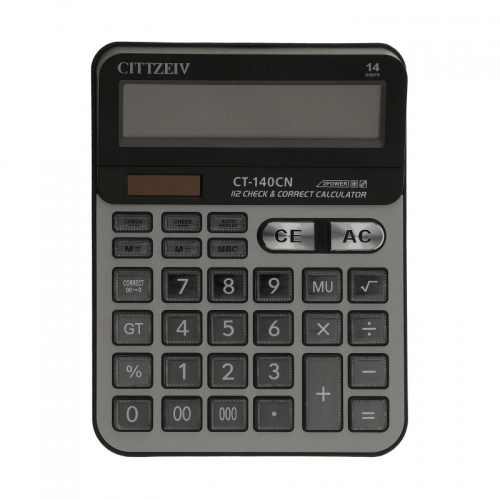 ماشین حساب رومیزی سیتزیو مدل CT-140CN ماشین حساب رومیزی سیتزیو مدل CT-140CN