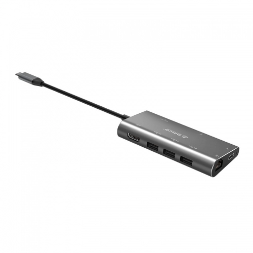 هاب چند منظوره USB-C با خروجی شبکه اوریکو مدل CLH-W2 هاب چند منظوره USB-C با خروجی شبکه اوریکو مدل CLH-W2