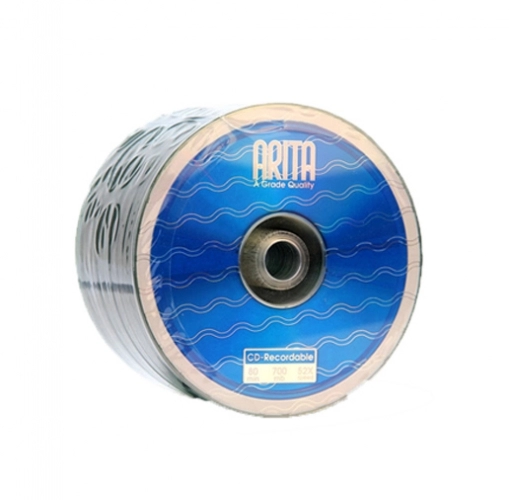 سی دی خام 52X آریتا شرینک 50 عددی سی دی خام 52X آریتا شرینک 50 عددی