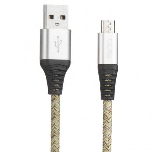 کابل تبدیل USB به microUSB تسکو مدل TC 98 طول 1 متر کابل تبدیل USB به microUSB تسکو مدل TC 98 طول 1 متر