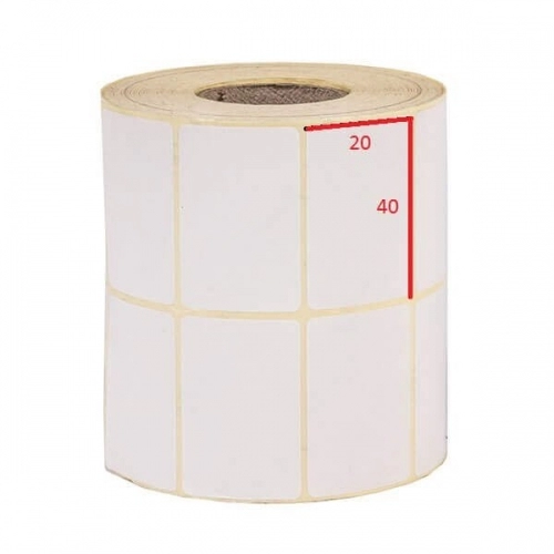 لیبل PVC دو ردیفه سایز 20x40 میلی متر لیبل PVC دو ردیفه سایز 20x40 میلی متر
