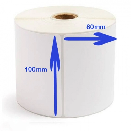 لیبل PVC سایز 80x100 میلی متر لیبل PVC سایز 80x100 میلی متر