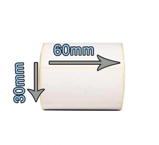 لیبل PVC سایز 30x60 میلی متر لیبل PVC سایز 30x60 میلی متر