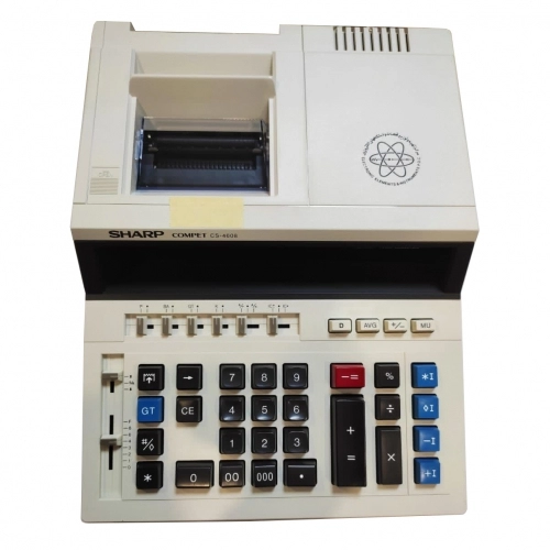 ماشین حساب با چاپگر شارپ مدل CS-4608 ماشین حساب با چاپگر شارپ مدل CS-4608