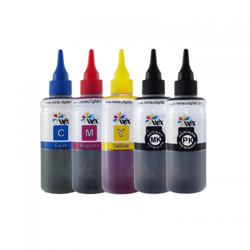 پک جوهر 100 میلی لیتر وکس پنج رنگ برای پرینترهای کانن پک جوهر 100 میلی لیتر وکس پنج رنگ برای پرینترهای کانن