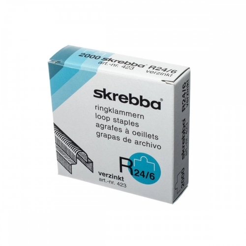 سوزن منگنه حلقه ای لوپ اسکربا مدل R24/6 سوزن منگنه حلقه ای لوپ اسکربا مدل R24/6