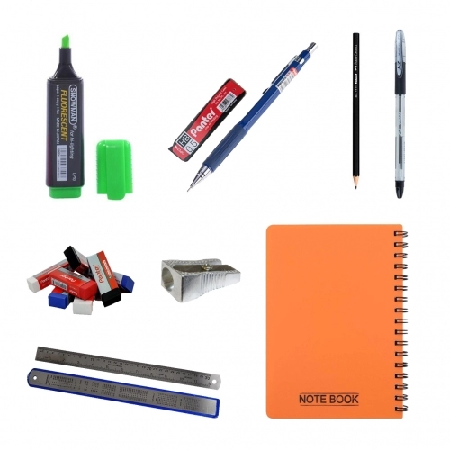 پک اقتصادی لوازم تحریر کد Tahrir09 مجموعه 9 عددی پک اقتصادی لوازم تحریر کد Tahrir09 مجموعه 9 عددی