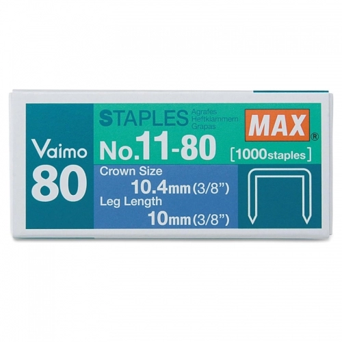 سوزن منگنه مکس مدل Vaimo 80 بسته 1000 عددی سوزن منگنه مکس مدل Vaimo 80 بسته 1000 عددی