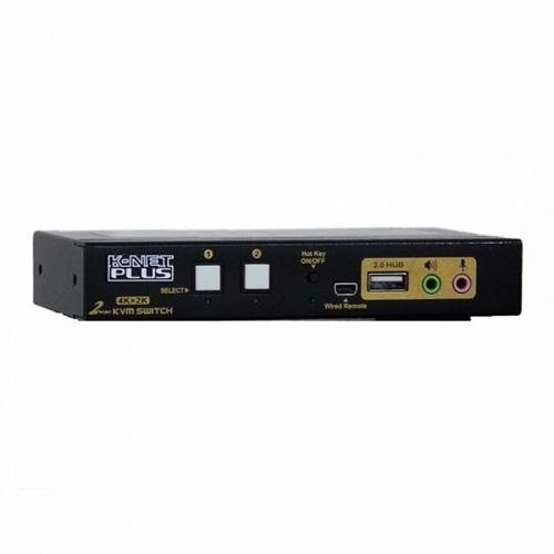 سوییچ 2 پورت KVM HDMI کی نت پلاس مدل KP-SWKH402 سوییچ 2 پورت KVM HDMI کی نت پلاس مدل KP-SWKH402