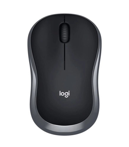  ماوس بی‌ سیم لاجیتک مدل M186 Gray