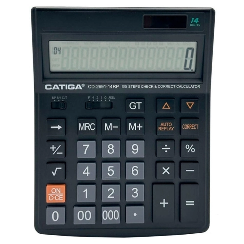 ماشین حساب کاتیگا مدل CD-2691-14 RP ماشین حساب کاتیگا مدل CD-2691-14 RP