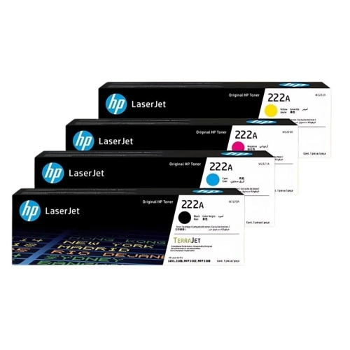 کیت کارتریج لیزری 4 رنگ اچ پی مدل 222A کیت کارتریج لیزری 4 رنگ اچ پی مدل 222A