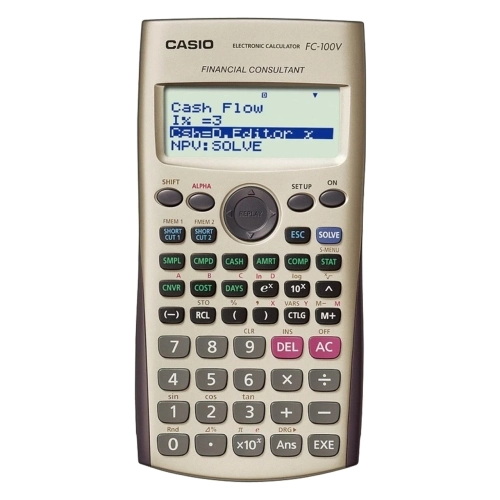 ماشین حساب مهندسی کاسیو مدل FC 100-V