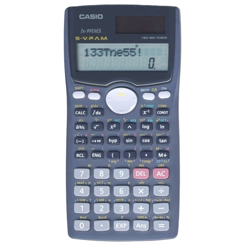 ماشین حساب مهندسی کاسیو مدل FX-991MS