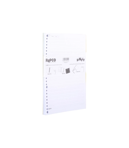کاغذ کلاسور انگلیسی پاپکو 100 برگ کد NB-606-SHE