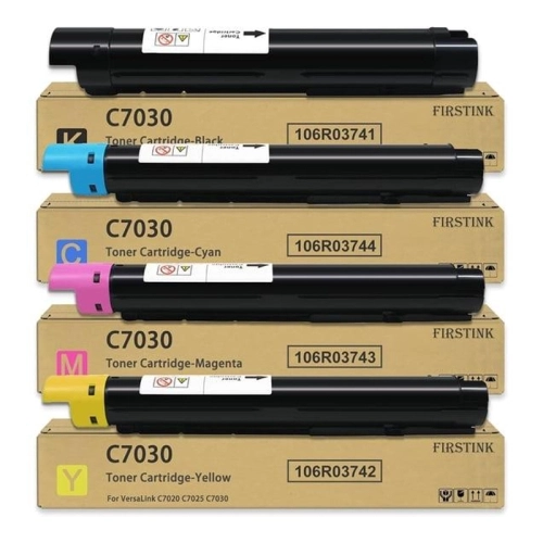 کیت 4 رنگ تونر اورجینال زیراکس مدل VersaLink C7030