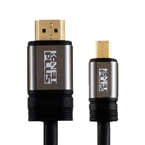 کابل تبدیل HDMI به Micro HDMI کی نت مدل KP-CHM2018 کد KP-A114 طول 1.8 متر