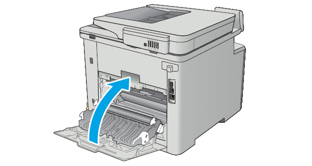 ارور 13.6 (PAPER JAM CHECK REAR DOOR)